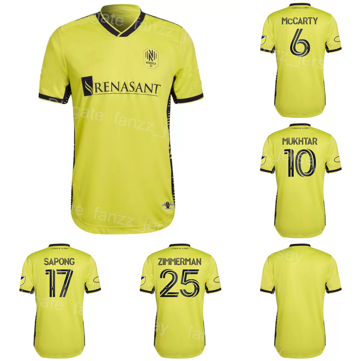 22/23 MLS Nashville SC Soccer 17 CJ SAPONG Jerseys 25 Walker Zimmerman 4 Dave Romney 5 Jack Maher 8 Randall Leal 10 Hany Mukhtar Football Shirt Kits Team Color Orange, Yellow 
22/23 MLS Nashville SC Soccer 17 CJ SAPONG Jerseys 25 Walker Zimmerman 4 Dave Romney 5 Jack Maher 8 Randall Leal 10 Hany Mukhtar Football Shirt Kits Team Color Orange, Yellow