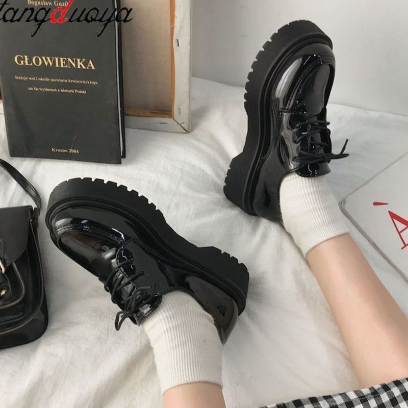 Sepatu Seragam JK Sepatu Kulit Kecil Perempuan Inggris Gadis Jepang Liar Hitam Retro Mary Jane Sepatu Platform Lolita Rendah Hee 220614, Matte
Sepatu Seragam JK Sepatu Kulit Kecil Perempuan Inggris Gadis Jepang Liar Hitam Retro Mary Jane Sepatu Platform Lolita Rendah Hee 220614, Matte