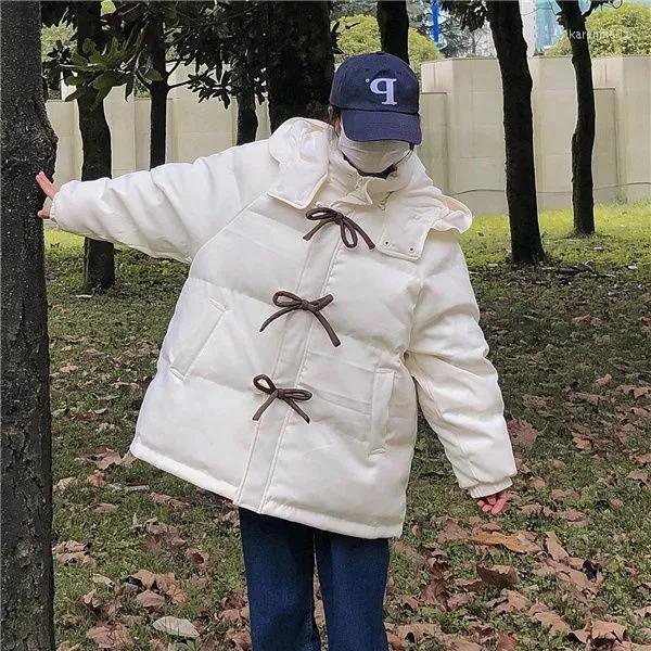 Women' Down & Parkas Heydress 2022 Women Simple Solid Hooded Female Cute Thick Warm Winter Coats Lady Bow Botton Short Outerwears Kare22, Black
Women' Down & Parkas Heydress 2022 Women Simple Solid Hooded Female Cute Thick Warm Winter Coats Lady Bow Botton Short Outerwears Kare22, Black