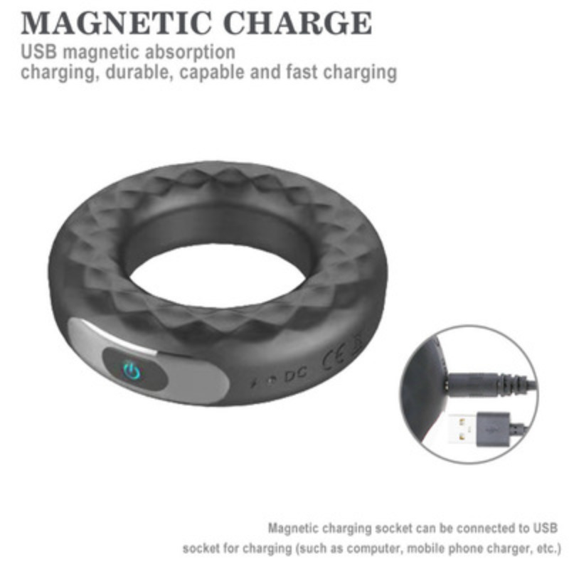Penis Rings Vibrator Scrotal Binding Clitoris Stimulation Delay Ejaculation Erection 10 Speeds Remote Control Cock Ring Sex Toy 220520 - view 6