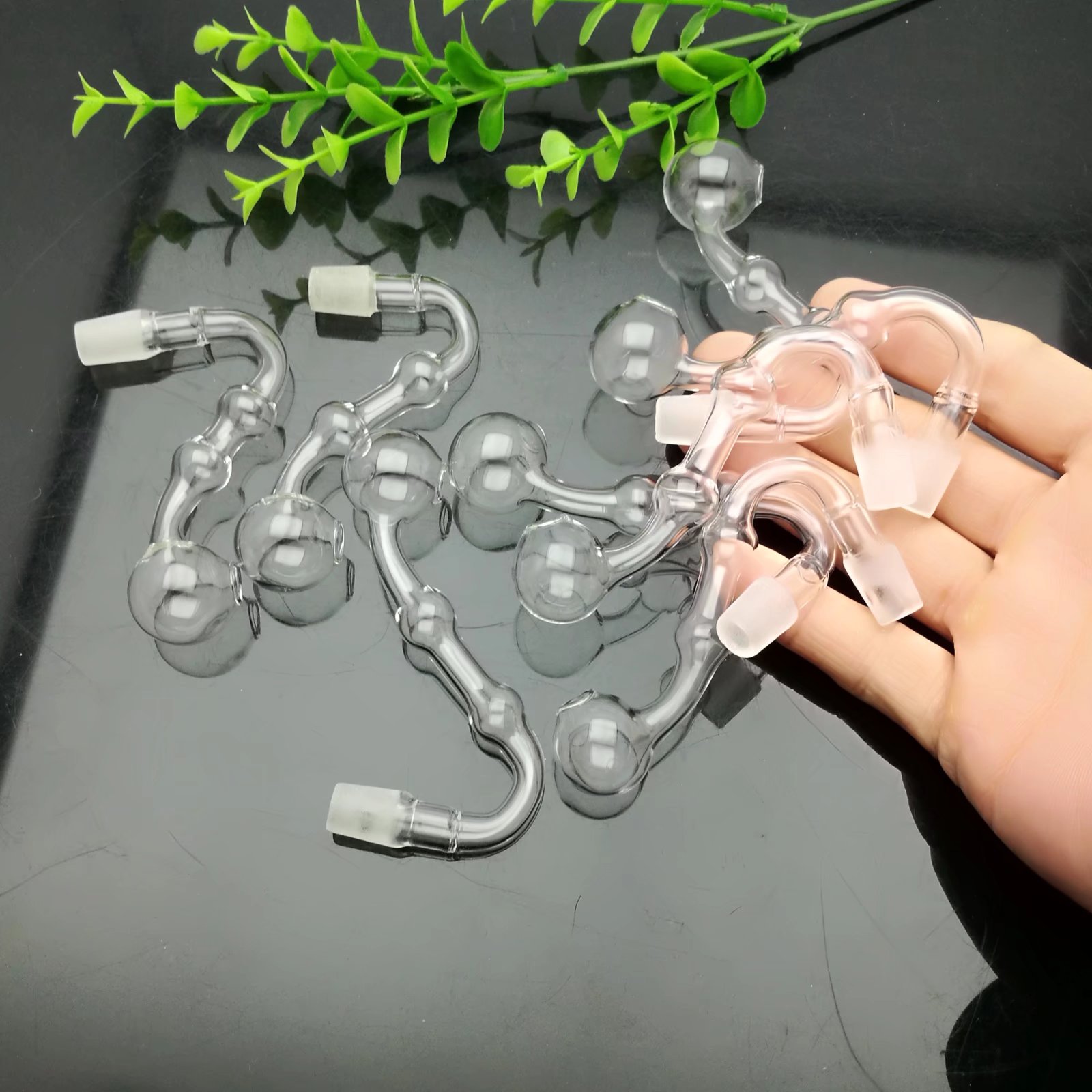 Glass pipe Oil Burner bong hookah Smoking Transparent double bubble glass s cooker 10mm
Glass pipe Oil Burner bong hookah Smoking Transparent double bubble glass s cooker 10mm
