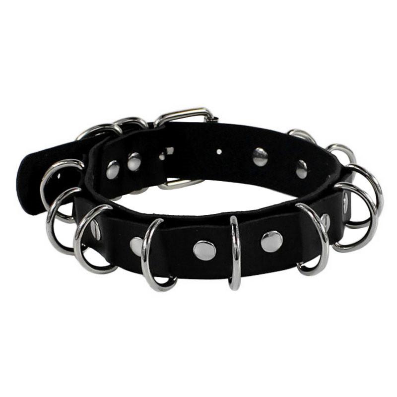 Chokers Multilayers Spike Rivet Circle Sexy Women Girls Harness Necklaces Metal O-Round Goth Choker Collar Necklace Neck Chocker Jewelry
Chokers Multilayers Spike Rivet Circle Sexy Women Girls Harness Necklaces Metal O-Round Goth Choker Collar Necklace Neck Chocker Jewelry