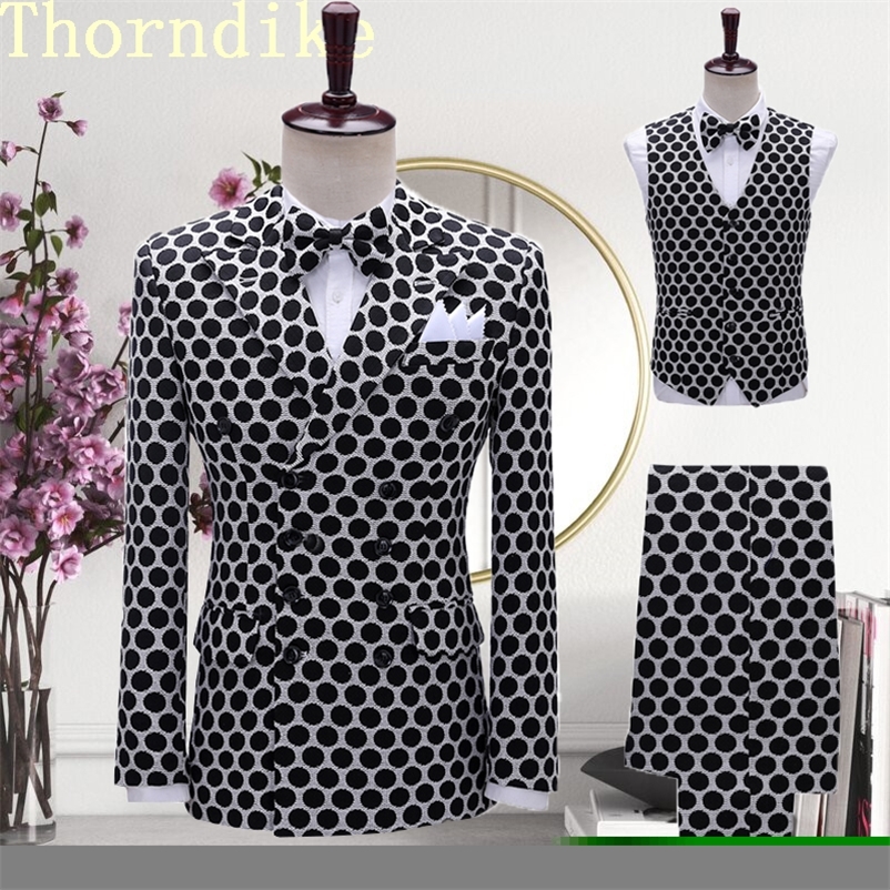 Men's Suits Blazers Thorndike Fashion Party Costumes Mens Wedding Jacket Singer 3-Piece Suit Blazer Hombre Male Evening Masculin 220826
Men's Suits Blazers Thorndike Fashion Party Costumes Mens Wedding Jacket Singer 3-Piece Suit Blazer Hombre Male Evening Masculin 220826
