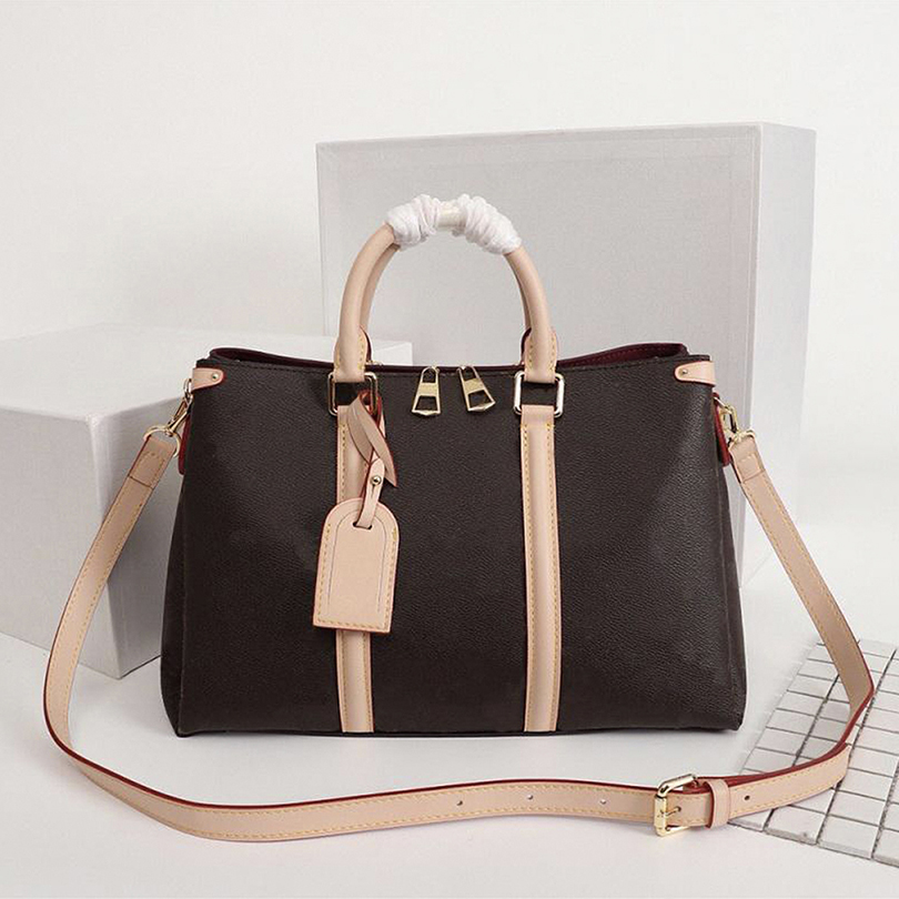 HIGH QUALITY handbag woman shoulder bag classic designers totes fashion lady zipper crossbody bags women leather shopping tote, Brown flower apricot strap
HIGH QUALITY handbag woman shoulder bag classic designers totes fashion lady zipper crossbody bags women leather shopping tote, Brown flower apricot strap