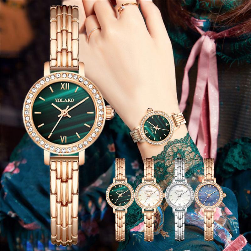 Wristwatches Fashion Women Luxury Watches Womens Small Stainless Steel Quartz Watch For Business Dress Relogio Feminino
Wristwatches Fashion Women Luxury Watches Womens Small Stainless Steel Quartz Watch For Business Dress Relogio Feminino