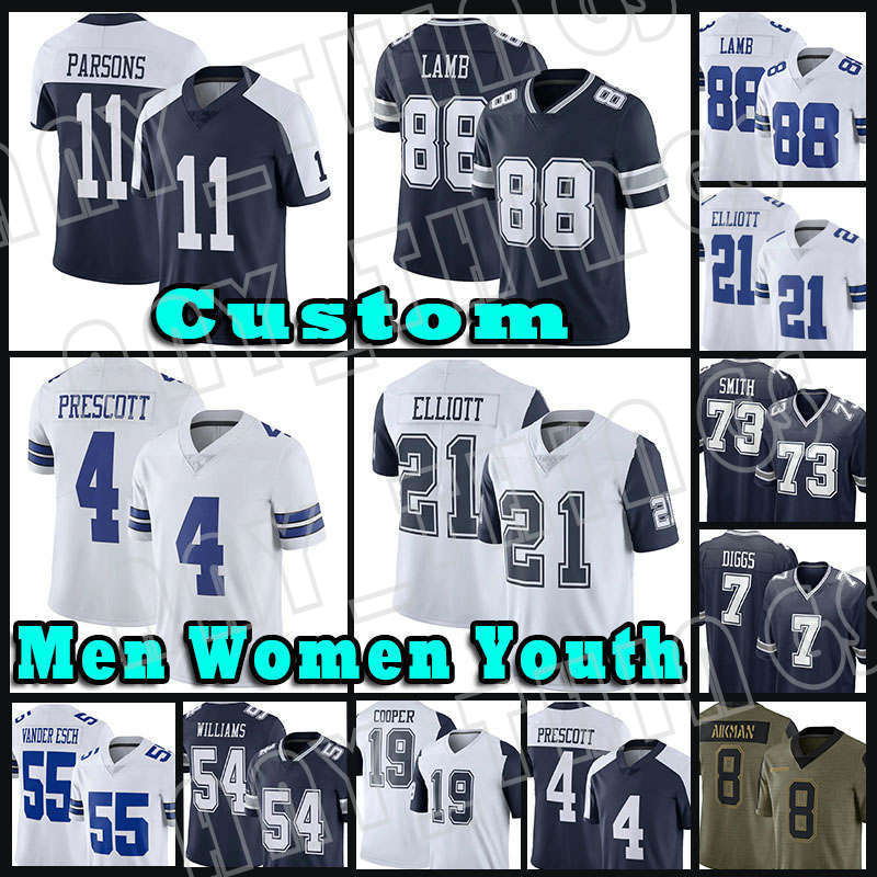 4 Dak Prescott 88 CeeDee Lamb 11 Micah Parsons Football Jerseys 21 Ezekiel Elliott 19 Amari Cooper 7 Trevon Diggs Roger Staubach 8 Troy Aikman Charles Haley Tyler Smith, Custom men (niu zai)
4 Dak Prescott 88 CeeDee Lamb 11 Micah Parsons Football Jerseys 21 Ezekiel Elliott 19 Amari Cooper 7 Trevon Diggs Roger Staubach 8 Troy Aikman Charles Haley Tyler Smith, Custom men (niu zai)