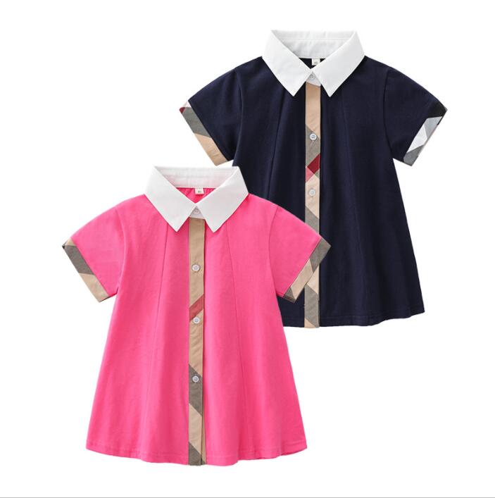 Cute Baby Girls Plaid Shirt Dresses Summer Kids Short Sleeve Dress Cotton Children Turn-Down Collar Shirts Skirts Girl Dress, Red
Cute Baby Girls Plaid Shirt Dresses Summer Kids Short Sleeve Dress Cotton Children Turn-Down Collar Shirts Skirts Girl Dress, Red