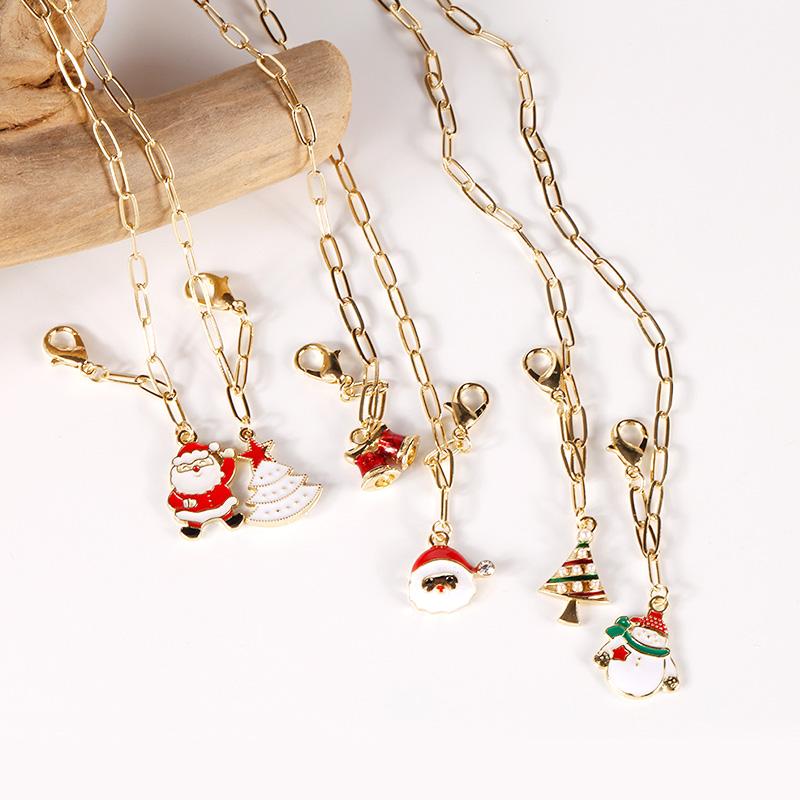 Chains Selling Gold-Plated Christmas Series Mask Chain Fashion Glasses Necklace Accessories
Chains Selling Gold-Plated Christmas Series Mask Chain Fashion Glasses Necklace Accessories