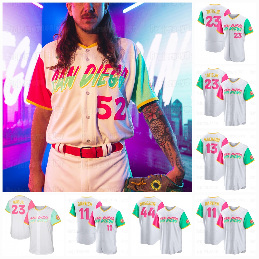 13 Manny Machado 2022 City Connect Padres Jersey Fernando Tatis Jr. Jake Cronenworth Eric Hosmer Trent Grisham Ha-Seong Kim Luke Voit Austin Nola, 2021 reverse retro womens s-2xl
13 Manny Machado 2022 City Connect Padres Jersey Fernando Tatis Jr. Jake Cronenworth Eric Hosmer Trent Grisham Ha-Seong Kim Luke Voit Austin Nola, 2021 reverse retro womens s-2xl