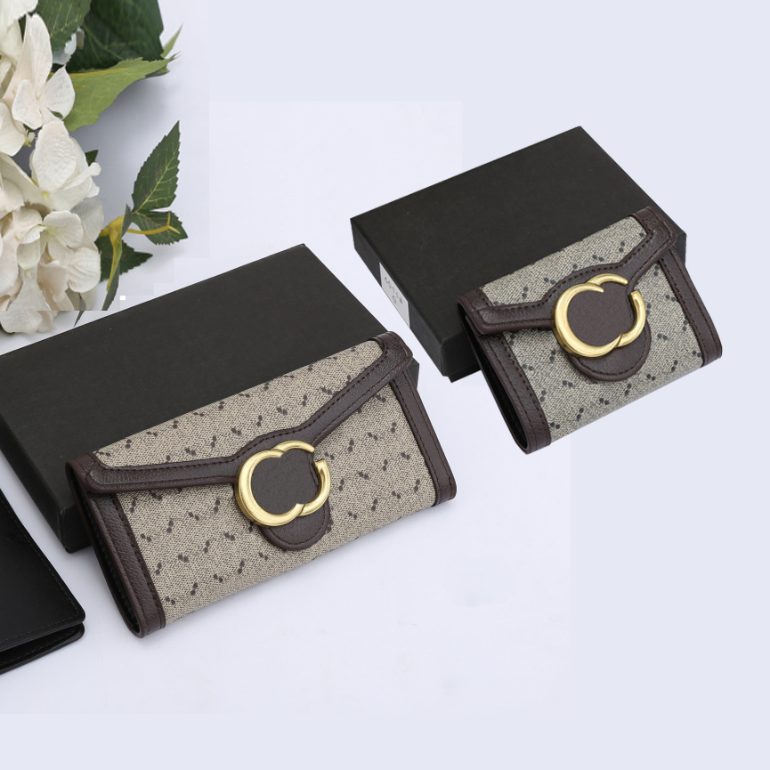 Vintage Men Women Leather Wallet Money Clips Card Holder Purse Metal Double Letter Wallets Designer Coin Pouch With Box
Vintage Men Women Leather Wallet Money Clips Card Holder Purse Metal Double Letter Wallets Designer Coin Pouch With Box