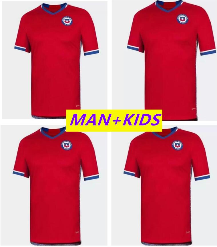 22 23 Chile Soccer Jerseys chilean 2023 2022 fans player version Vidal Alexis Sanchez Felipe MEDEL Erick E.VARGAS Men kids kit Football Shirts VIDAL Zamorano Sierra
22 23 Chile Soccer Jerseys chilean 2023 2022 fans player version Vidal Alexis Sanchez Felipe MEDEL Erick E.VARGAS Men kids kit Football Shirts VIDAL Zamorano Sierra