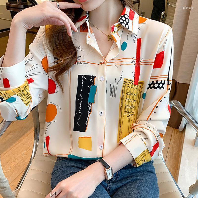 Women's Blouses & Shirts Multi-colors Women's Blouse 2022 Long Sleeve Print Casual Female Loose Tops Blusas And ShirtsWomen's, Beige
Women's Blouses & Shirts Multi-colors Women's Blouse 2022 Long Sleeve Print Casual Female Loose Tops Blusas And ShirtsWomen's, Beige