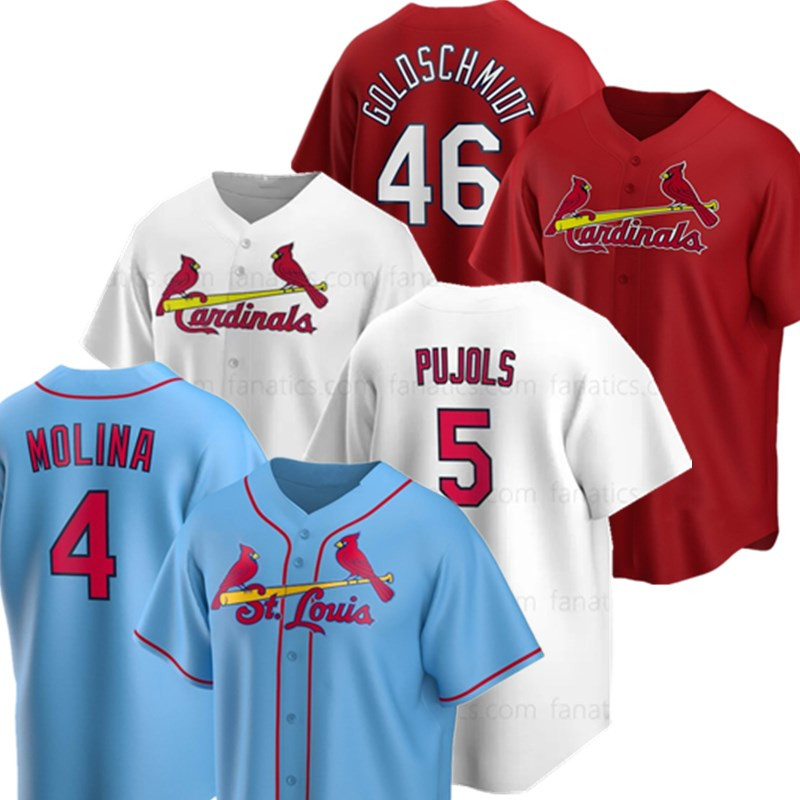 5 Albert Pujols Jersey 28 Nolan Arenado Yadier Molina 46 Paul Goldschmidt Baseball Jerseys Ozzie Smith Paul DeJong Dexter Fowler 2022, Men m-xxxl
5 Albert Pujols Jersey 28 Nolan Arenado Yadier Molina 46 Paul Goldschmidt Baseball Jerseys Ozzie Smith Paul DeJong Dexter Fowler 2022, Men m-xxxl