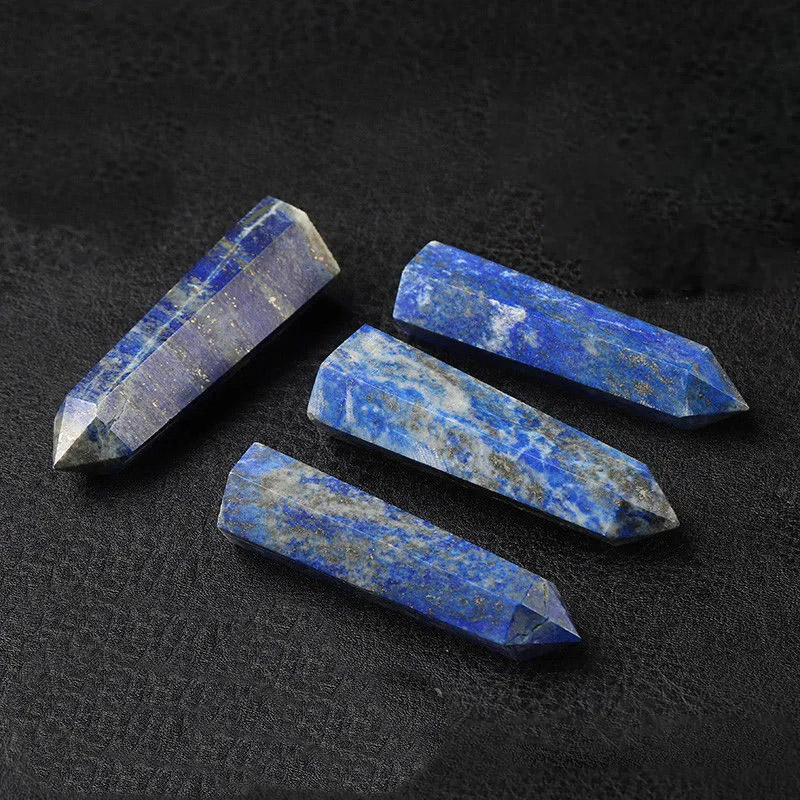lucky crystal High grade natural gemstones crystals column natural energy columns calms fear and fortune Seven Star array ferry