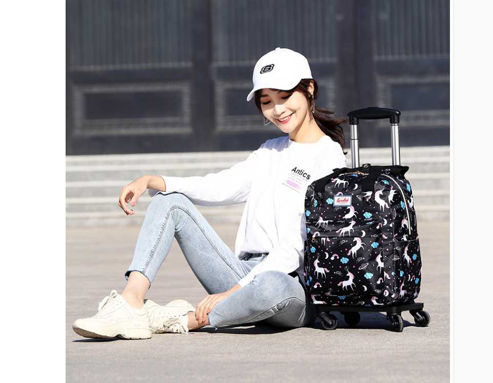 Suitcases 20 Inch Women Carry-on Hand Luggae Bag Rolling Luggage Trolley Travel Bags Cabin Wheeled Backpack With Wheels
Suitcases 20 Inch Women Carry-on Hand Luggae Bag Rolling Luggage Trolley Travel Bags Cabin Wheeled Backpack With Wheels