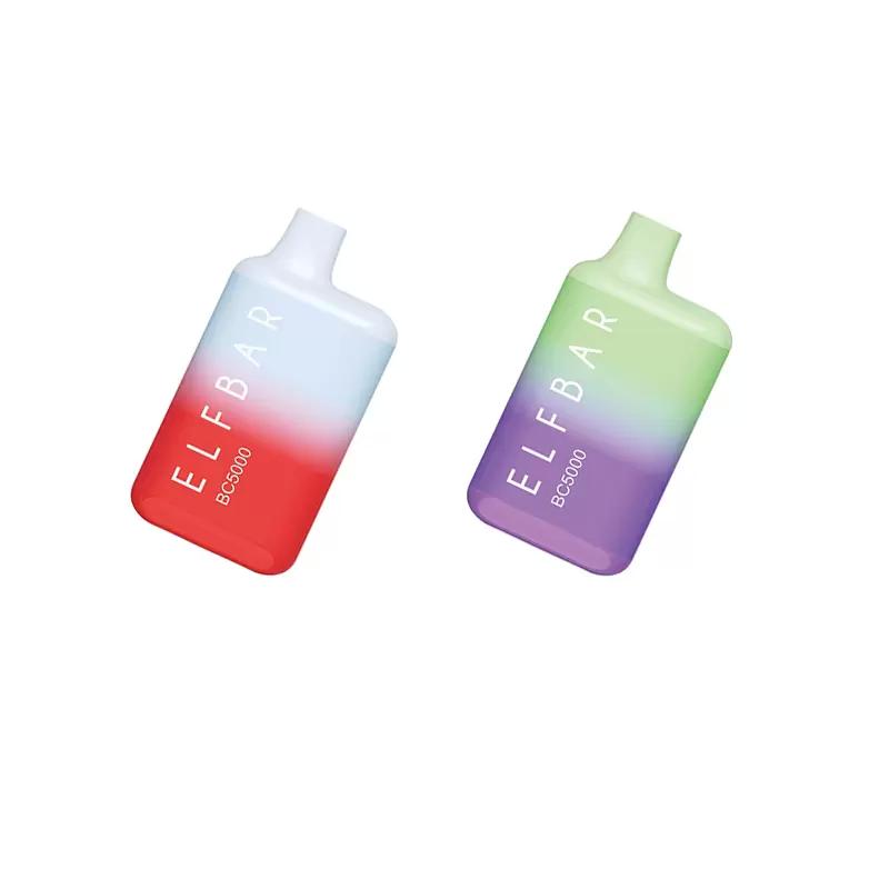 ELF BAR BC5000 Disposable E cigarettes Pod Device 5000 Puffs 650mAh Rechargeable Battery 13ml Prefilled Cartridge Vape Pen Kit
ELF BAR BC5000 Disposable E cigarettes Pod Device 5000 Puffs 650mAh Rechargeable Battery 13ml Prefilled Cartridge Vape Pen Kit