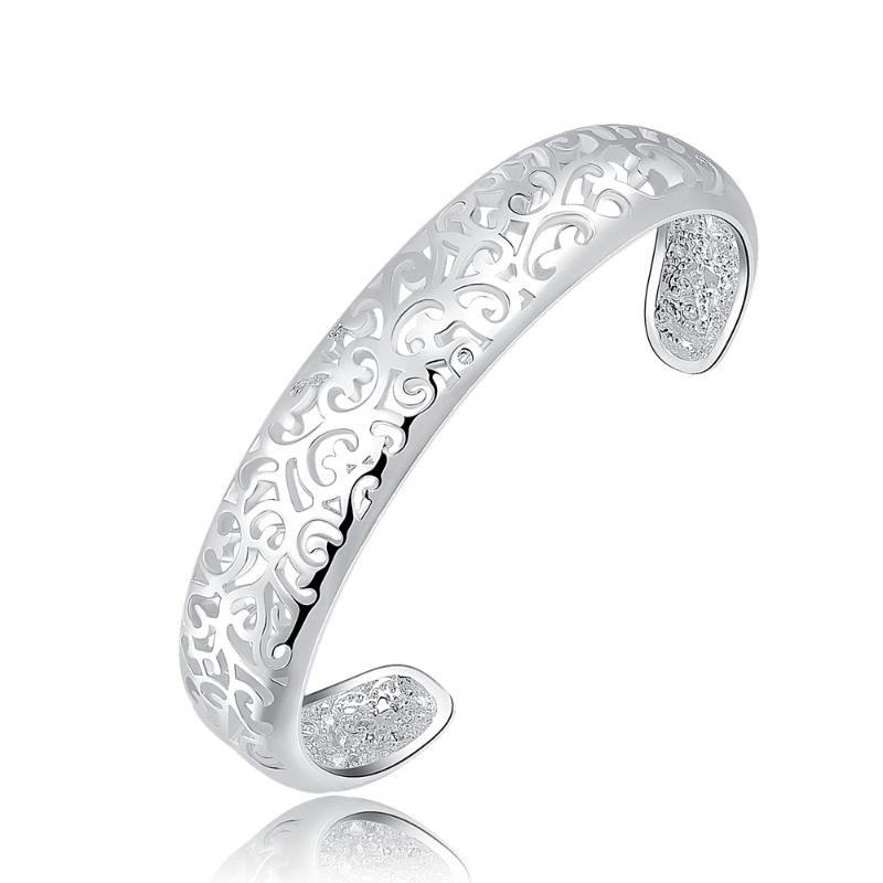 Bangle Listing Lady Cute Nice Noble Hollow Silver Color Fashion Charm Women Retro Pattern Bracelets Jewlry B144BangleBangle
Bangle Listing Lady Cute Nice Noble Hollow Silver Color Fashion Charm Women Retro Pattern Bracelets Jewlry B144BangleBangle