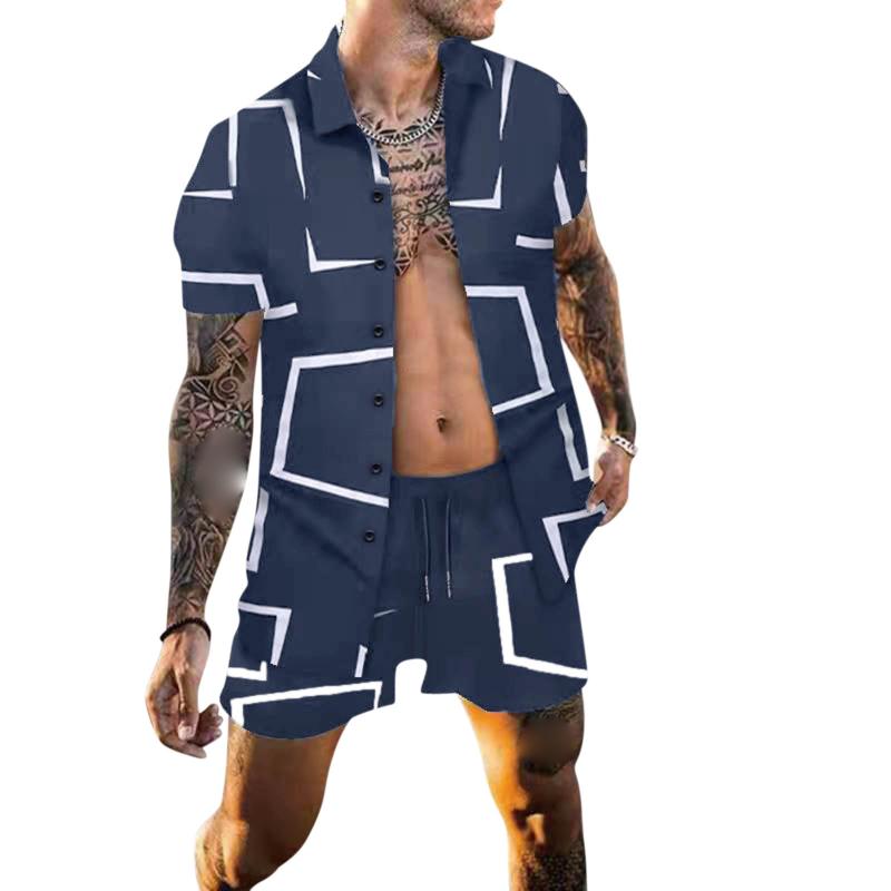 Men's Tracksuits Men Tuxedo Suit White Turndown Collar Shirt Pant Set Short Sleeve Hawaii Print Mens Coat Jacket Brown Body For MenMen's
Men's Tracksuits Men Tuxedo Suit White Turndown Collar Shirt Pant Set Short Sleeve Hawaii Print Mens Coat Jacket Brown Body For MenMen's