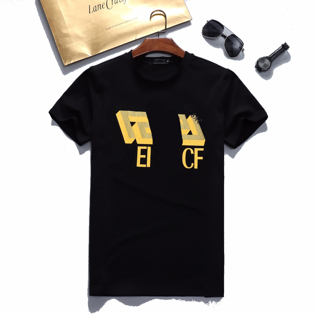 Designer Tide T Shirts Chest Letter Laminated Print Short Sleeve High Street Loose Oversize Casual T-shirt 100% Pure Cotton Tops for Men and Women M-3XL#99, Style no. 1
Designer Tide T Shirts Chest Letter Laminated Print Short Sleeve High Street Loose Oversize Casual T-shirt 100% Pure Cotton Tops for Men and Women M-3XL#99, Style no. 1