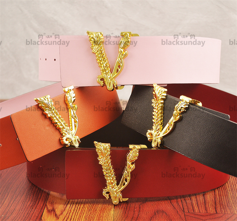 Wild Width 7cm Belts Hipster Designer Women's Leather High Quality Belts Smooth Buckle Dress Up Gifts Luxury Belts, Width:7cm;with box