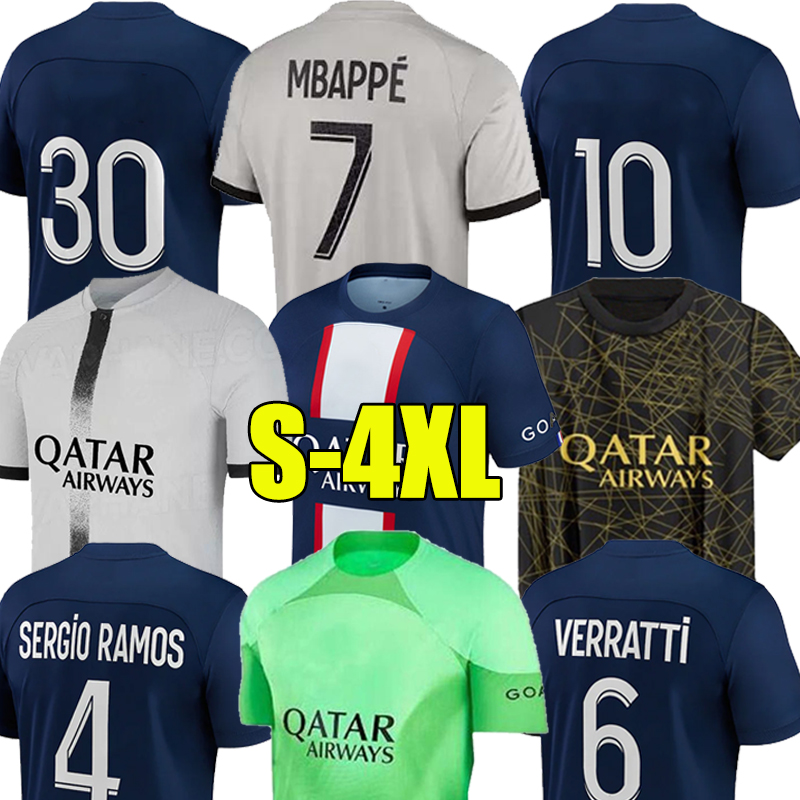 XXXL 4XL 22/23 Home Fourth HAKIMI RAMOS soccer jerseys PSGS maillot de foot 2022 2023 MBAPPE shirt men kids hommes enfants VERRATTI MARQUINHOS KIMPEMBE Icardi di Maria
XXXL 4XL 22/23 Home Fourth HAKIMI RAMOS soccer jerseys PSGS maillot de foot 2022 2023 MBAPPE shirt men kids hommes enfants VERRATTI MARQUINHOS KIMPEMBE Icardi di Maria