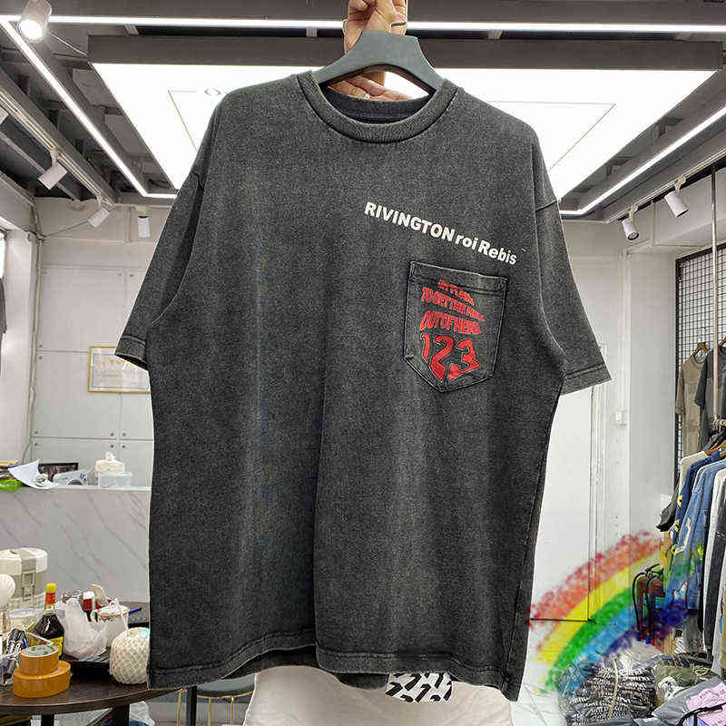 Washed RRR123 T-shirt Men Women High Quality Rrr 123 Vintage Heavy Fabric Pocket Tee TopsT220721
Washed RRR123 T-shirt Men Women High Quality Rrr 123 Vintage Heavy Fabric Pocket Tee TopsT220721