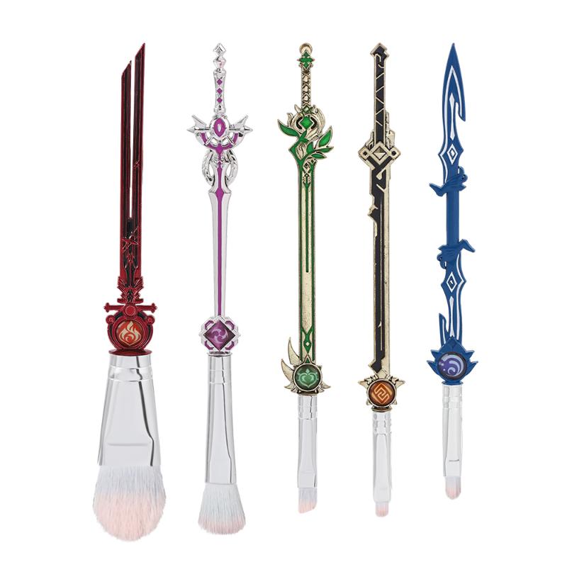 Bangle Drop 5pcs/set Game Genshin Impact Makeup Brush Cosplay Skull Women Accessories With Bag
Bangle Drop 5pcs/set Game Genshin Impact Makeup Brush Cosplay Skull Women Accessories With Bag