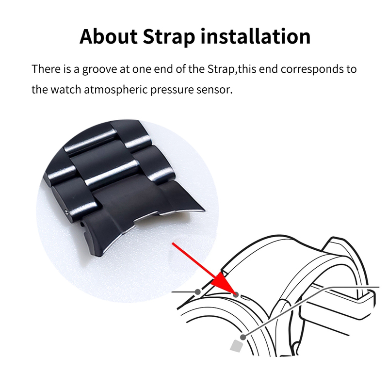 Curved end Stainless Steel No Gap Metal Band For Samsung Galaxy Watch 4 Classic 46mm 42mm/44mm 40mm Replacement Strap Bracelet 220412