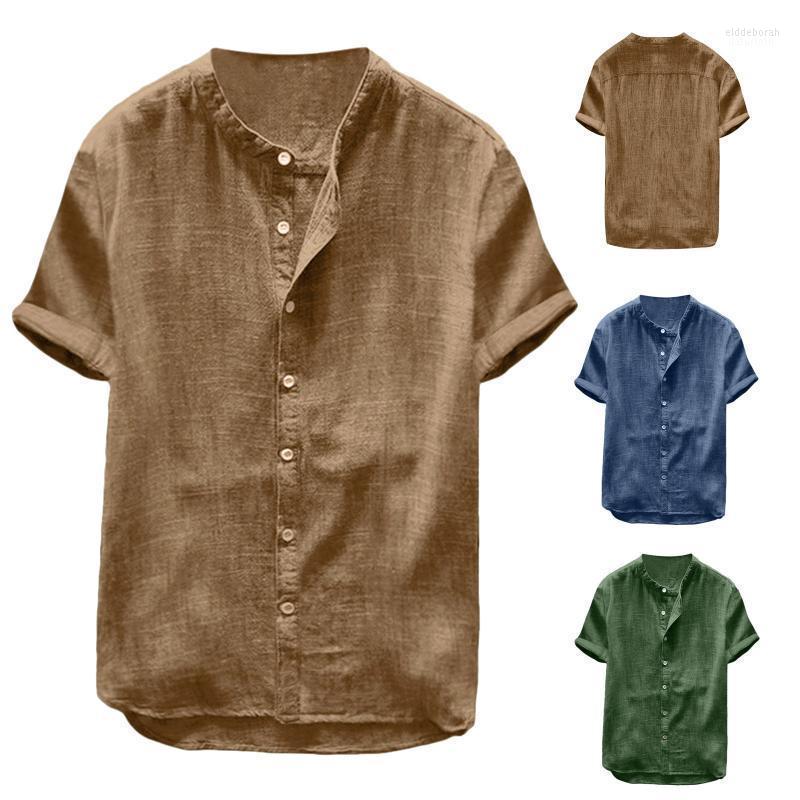 Men' Casual Shirts 2022 Fashion Short Sleeve Men Loose Blouse Tops Summer Breathable Quick-drying Shirt Streetwear #4 Eldd22, Blue
Men' Casual Shirts 2022 Fashion Short Sleeve Men Loose Blouse Tops Summer Breathable Quick-drying Shirt Streetwear #4 Eldd22, Blue