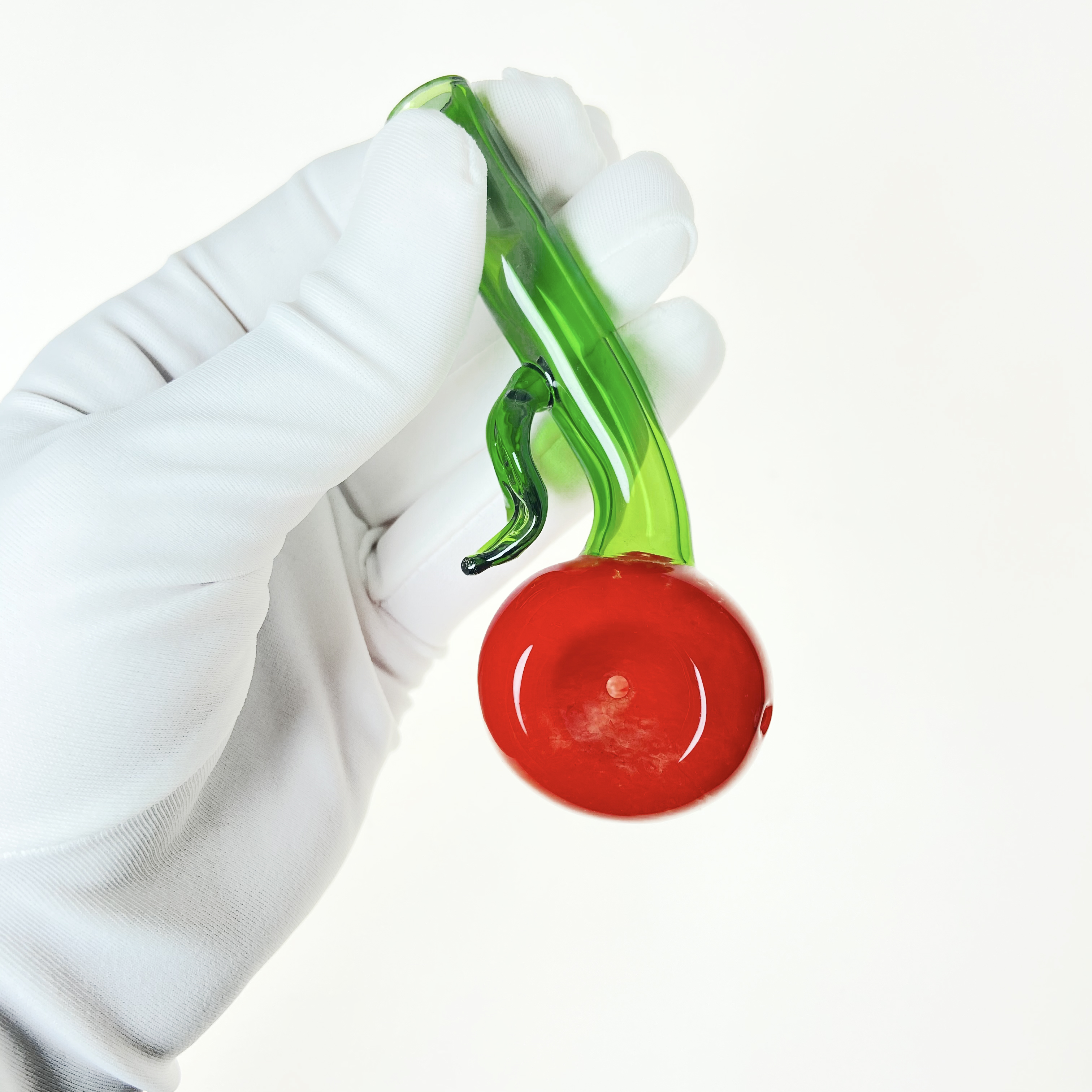 3.5 inch Creative Fruit Cherry Tobacco Pipe Hand-blown Herb Bowl Glass Hand Smoking Pipe
3.5 inch Creative Fruit Cherry Tobacco Pipe Hand-blown Herb Bowl Glass Hand Smoking Pipe