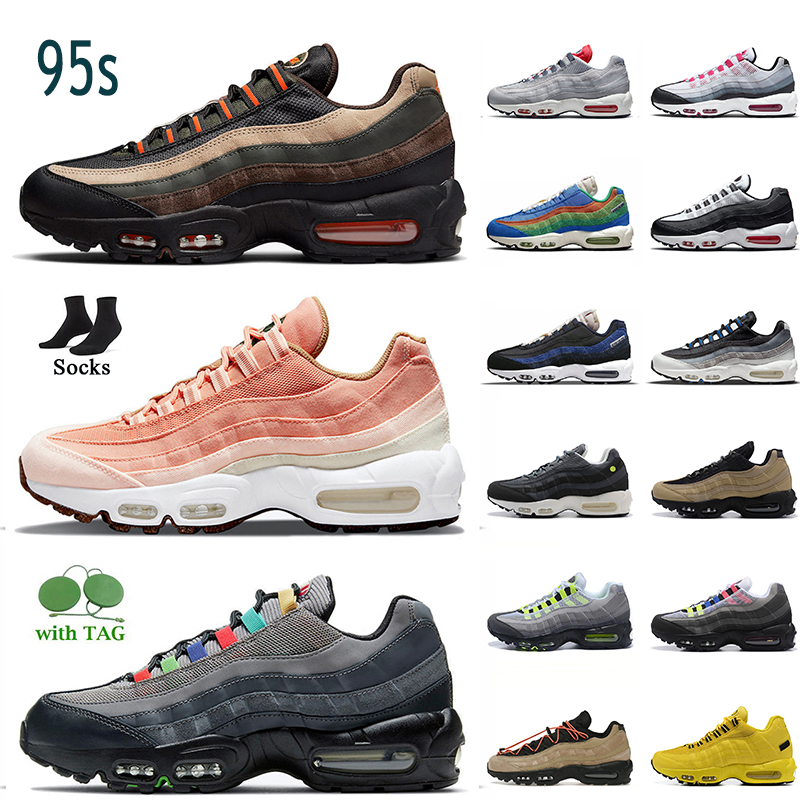 Wholesale Fashion Amax 95s Running Shoes With Socks Airmx Max 95 Dark Army Hot Pink White Black Bordeaux Light Photo Blue Speed Lacing Off Women Mens Trainers Sneakers, B85 40-46 cork
Wholesale Fashion Amax 95s Running Shoes With Socks Airmx Max 95 Dark Army Hot Pink White Black Bordeaux Light Photo Blue Speed Lacing Off Women Mens Trainers Sneakers, B85 40-46 cork