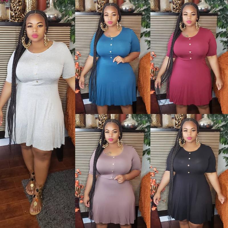 Plus Size Dresses 2022 Dress Women --5XL Big Female Casual Short Sleeve O Neck Summer Comfortable Home Loose, Black
Plus Size Dresses 2022 Dress Women --5XL Big Female Casual Short Sleeve O Neck Summer Comfortable Home Loose, Black