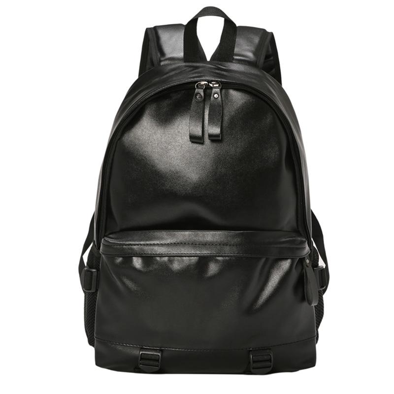 Backpack Fashion Casual Men's Large Capacity Laptop Bags Mens PU Leather Travel Bag Male Backpacks Student School, Black
Backpack Fashion Casual Men's Large Capacity Laptop Bags Mens PU Leather Travel Bag Male Backpacks Student School, Black
