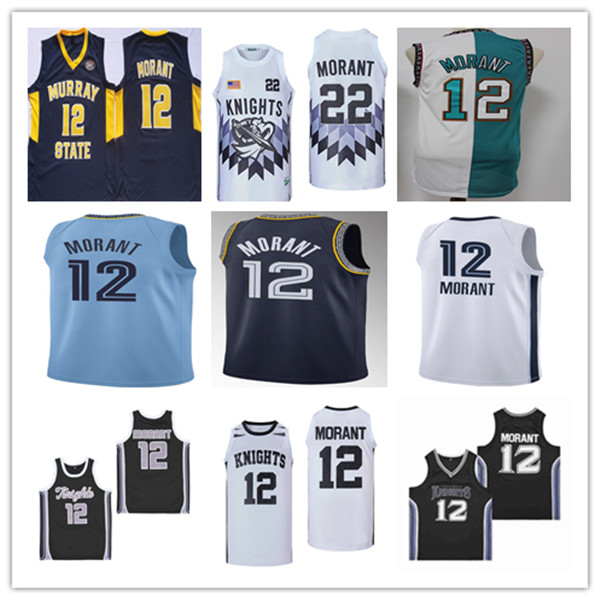 Crestwood Knights High School 12 Ja Morant Basketball Jerseys Team Color Black White Green Navy Yellow Split Murray State Racers Grizzlie Stitched Jersey, As pic
Crestwood Knights High School 12 Ja Morant Basketball Jerseys Team Color Black White Green Navy Yellow Split Murray State Racers Grizzlie Stitched Jersey, As pic