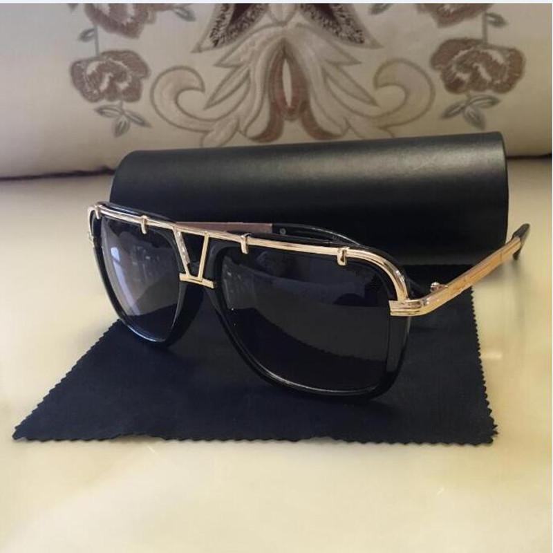 Sunglasses Brand Metal 40190B Matching Black Leather BoxSunglasses