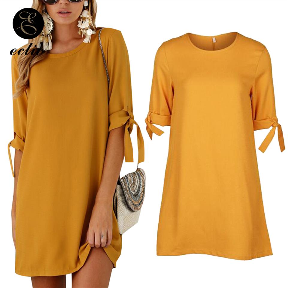 Mustard Yellow Women Dress Knot Cuff Sukienka Office Wear Ladies Robe Femme Ete Mini Plain Short Elegant Party, Cyan blue dress
Mustard Yellow Women Dress Knot Cuff Sukienka Office Wear Ladies Robe Femme Ete Mini Plain Short Elegant Party, Cyan blue dress
