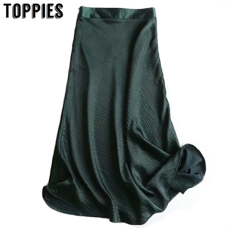 Women High Waist Green A Line Skirts Japan Style Office Lady Summer Long Skirts Elegant Faldas Streetwear Y200326
Women High Waist Green A Line Skirts Japan Style Office Lady Summer Long Skirts Elegant Faldas Streetwear Y200326