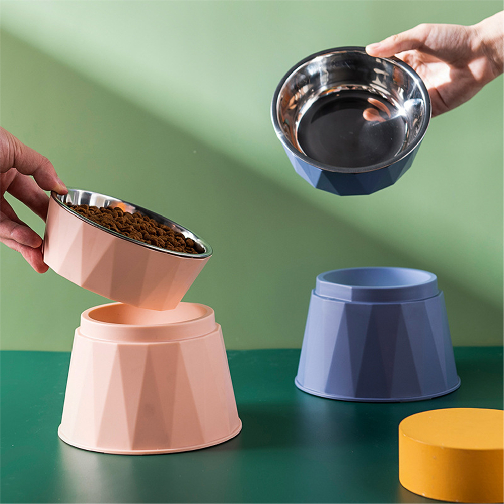 Removable Pet Bowl Stainless Steel Vertebrae Protective Dog Bowl Non-slip Tall-Feet Food Water Feeder Puppy Cat Feeding Bowls
Removable Pet Bowl Stainless Steel Vertebrae Protective Dog Bowl Non-slip Tall-Feet Food Water Feeder Puppy Cat Feeding Bowls
