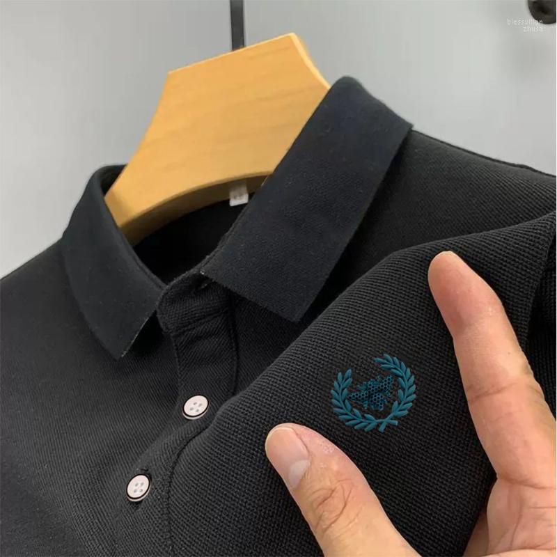 Men' Polos Man Shirt Mens Casual Embroidery Cotton Men Short Sleeve MenMen' Men'sMen' Bles22, Black
Men' Polos Man Shirt Mens Casual Embroidery Cotton Men Short Sleeve MenMen' Men'sMen' Bles22, Black