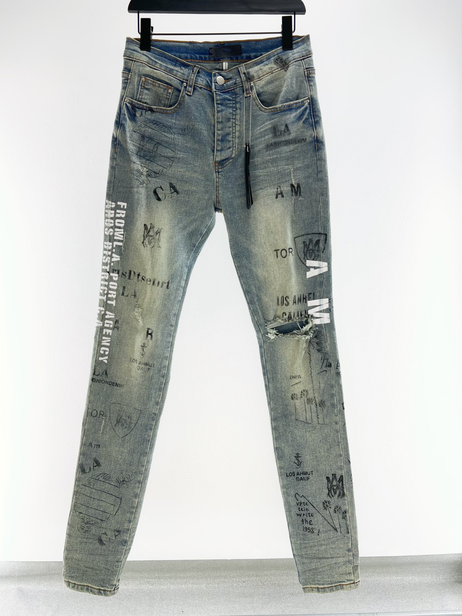 Mens Designer Jeans… - image