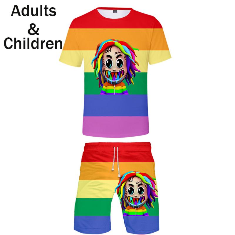 Men's T-Shirts Design 3D Print 6IX9INE Kids Two-piece Sets Casual Boys Girls T Shirt Shorts Summer Children's Suitable SuitsMen's
Men's T-Shirts Design 3D Print 6IX9INE Kids Two-piece Sets Casual Boys Girls T Shirt Shorts Summer Children's Suitable SuitsMen's