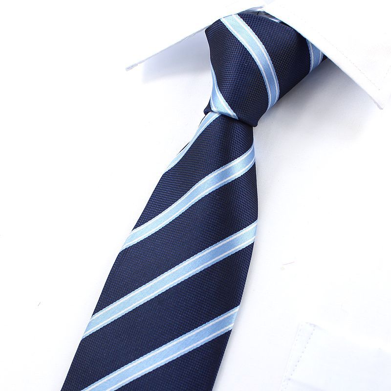 Neck Ties Blue Striped Neckties Fashion Men Business Silk Tie Classic Men's Stripe Jacquard Wove Wedding Party Man Navy
Neck Ties Blue Striped Neckties Fashion Men Business Silk Tie Classic Men's Stripe Jacquard Wove Wedding Party Man Navy