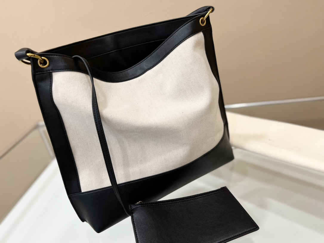 High quality designer shoulder bag women's canvas mother child bag size 35 cm delivery box, White
High quality designer shoulder bag women's canvas mother child bag size 35 cm delivery box, White