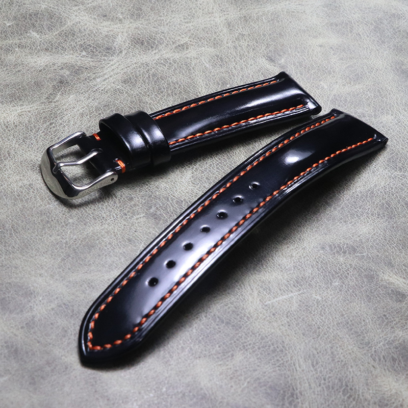18 19 20 2122mm luxury bright Watch bands Straps Vintage upscale Genuine Leather Watchband Calfskin black man Bracelet accessories wristband orange White line
18 19 20 2122mm luxury bright Watch bands Straps Vintage upscale Genuine Leather Watchband Calfskin black man Bracelet accessories wristband orange White line