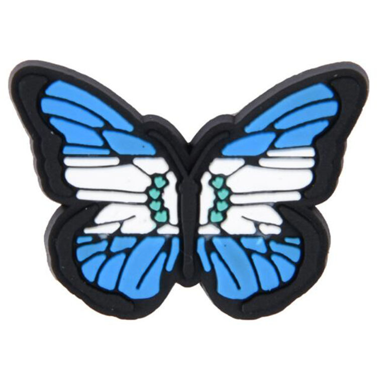 colorfuls Butterfly cartoon shoe charms garden shoecharms buckle clog bracelet wristband decoration accessories gift