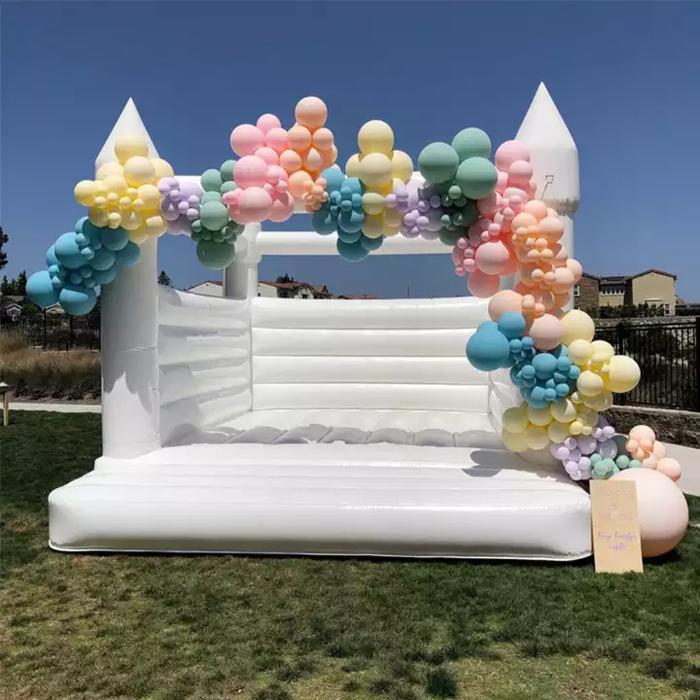 Inflatable White Bounce House wedding Bouncy Castle bouncing castles Newest tent for Outdoor Playing with adults and children
Inflatable White Bounce House wedding Bouncy Castle bouncing castles Newest tent for Outdoor Playing with adults and children