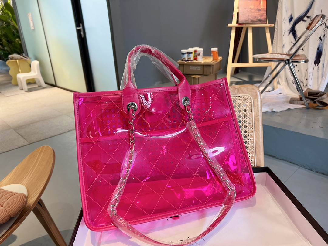 Wholesale Newest Classic beach bags ladies designer candy bag Transparent leisure shopping bag design large capacity one shoulder six colors carryingbag Totes, Not sold separately
Wholesale Newest Classic beach bags ladies designer candy bag Transparent leisure shopping bag design large capacity one shoulder six colors carryingbag Totes, Not sold separately
