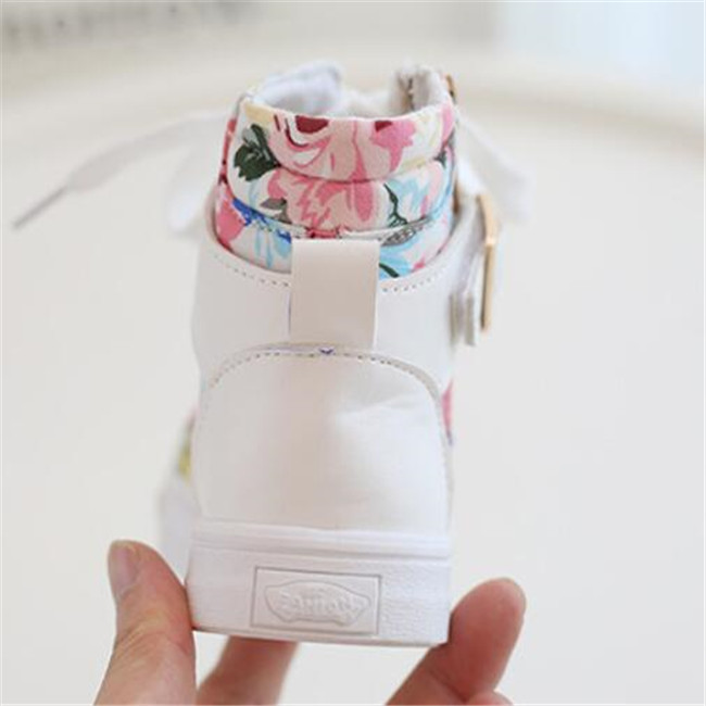 Spring Autumn Children's Casual Sneakers Canvas Shoes kids Soft Sole Medium High Top Sports Shoes Boys Girls Board Shoe
