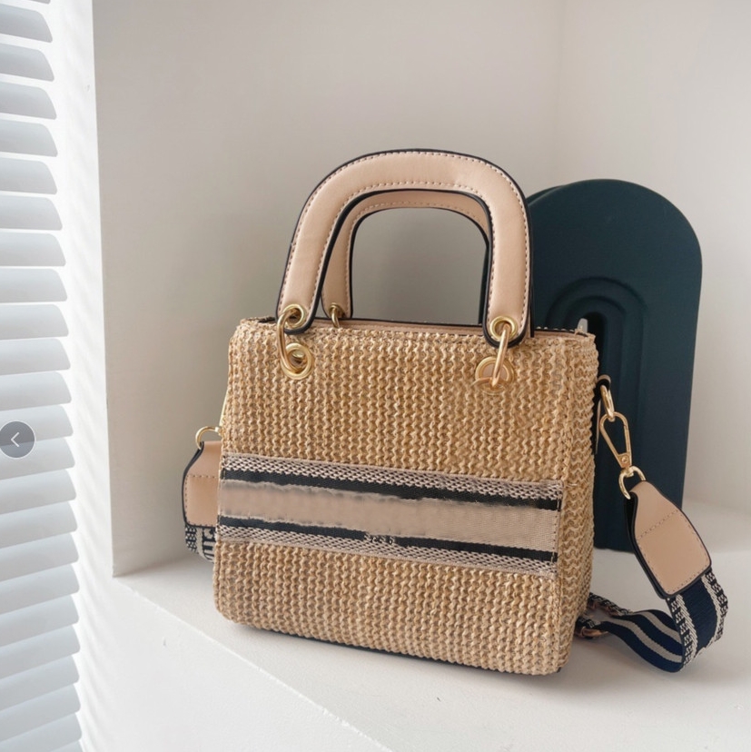 designer fashion mifuko woody l size raffia tote bag men and women handbag woven leather bucket bags with letters summer, Red
designer fashion mifuko woody l size raffia tote bag men and women handbag woven leather bucket bags with letters summer, Red
