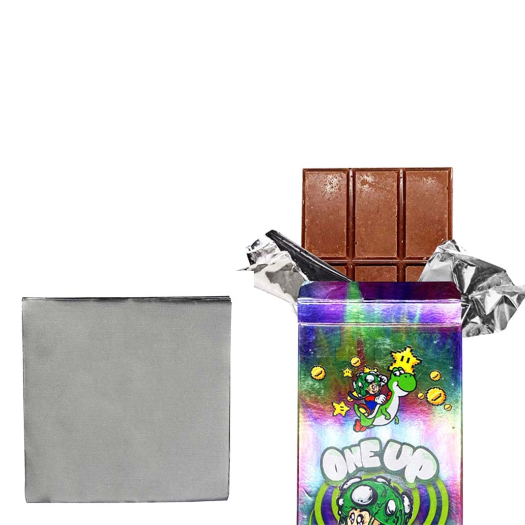 20x20cm Wrappers Aluminium Foil Paper Chocolate Inner Package for One Up Chocolate Polkadot Wonder Bar Space
20x20cm Wrappers Aluminium Foil Paper Chocolate Inner Package for One Up Chocolate Polkadot Wonder Bar Space